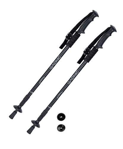 Kit Bastones Gadnic Para Trekking Senderismo Antishock  - 6