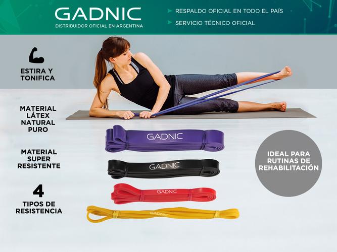 Juego de 4 Bandas de Resistencia GADNIC Para Ejercicio - 1