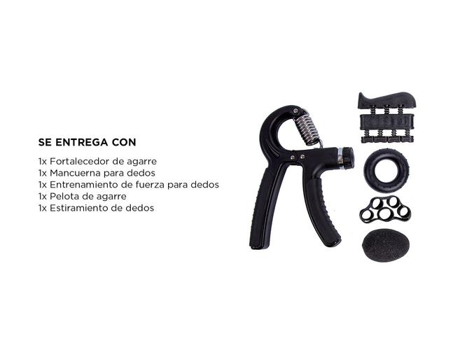 Fortalecedor De Agarre 5 En 1 Gadnic Ejercitador De Mano - 4
