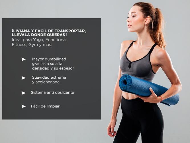 Colchoneta Yoga Mat PVC  Kit de Bandas de Resistencia - 2