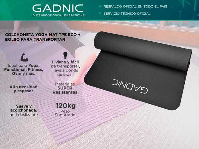 Colchoneta Yoga Mat Gadnic TPE ECO - 1