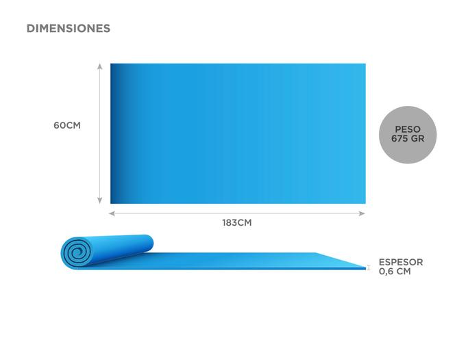Colchoneta Yoga Mat Gadnic TPE ECO - 3