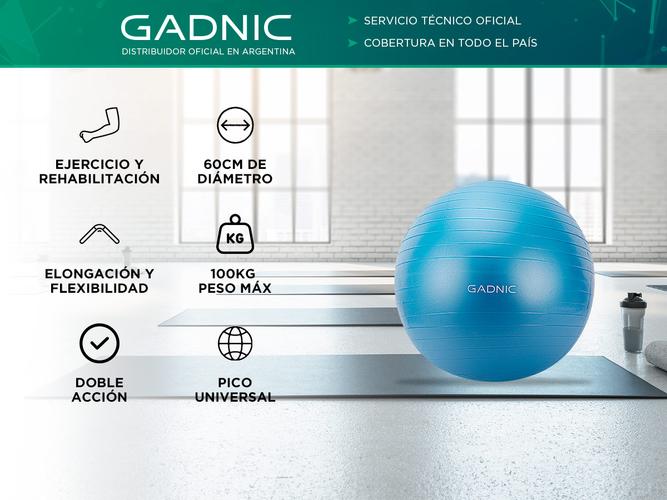 Pelota De Yoga Gadnic 65cm  Inflador  Outlet - 1