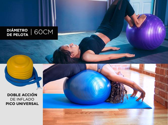 Pelota De Yoga Gadnic 65cm  Inflador  Outlet - 2