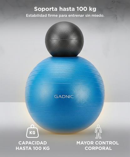 Pelota De Yoga Gadnic 60 m  Inflador  - 2