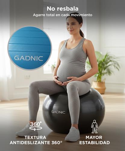 Pelota De Yoga Gadnic 60 m  Inflador  - 3