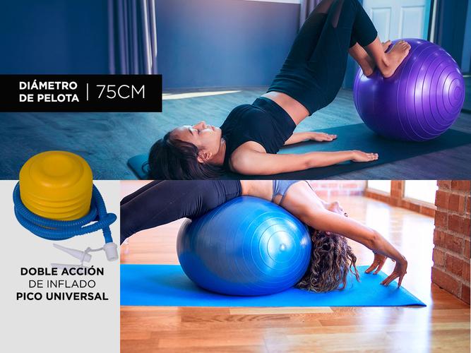 Pelota De Yoga Gadnic 75cm + Inflador  - 2