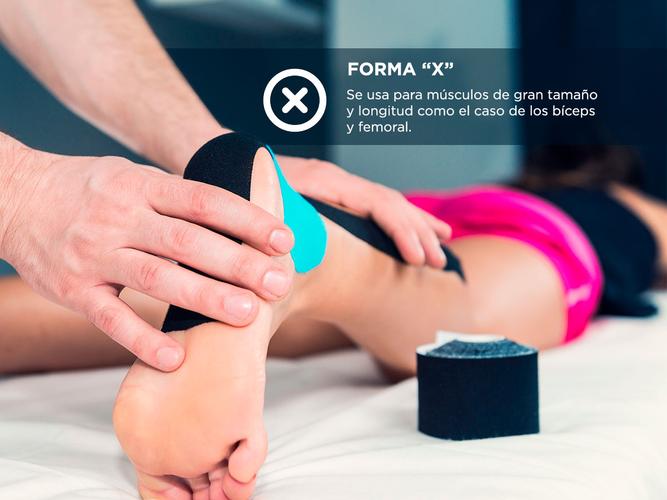 Kit x6 Cinta Neuromuscular de Terapia Kinesiología - 3