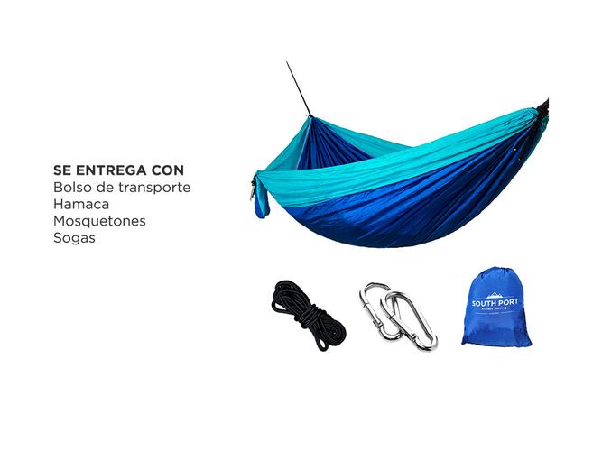 Hamaca Colgante Gadnic 270x140cm nylon Utraliviana - 5