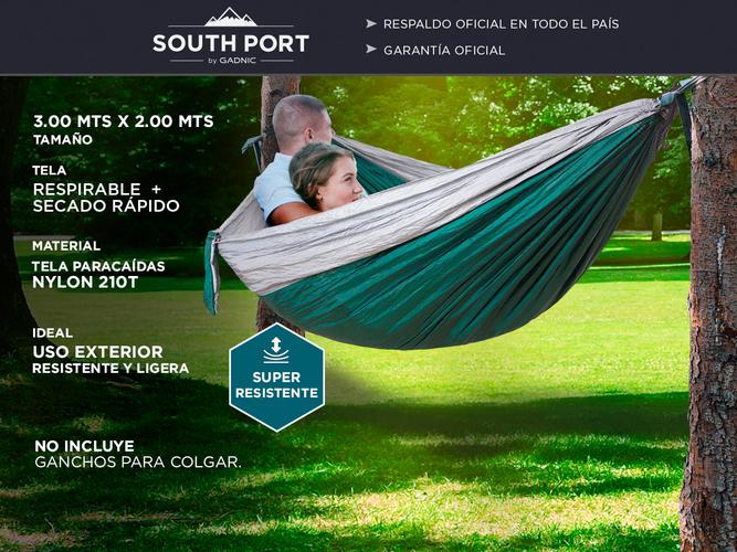 Hamaca Colgante Gadnic 300x200cm nylon Utraliviana - 1