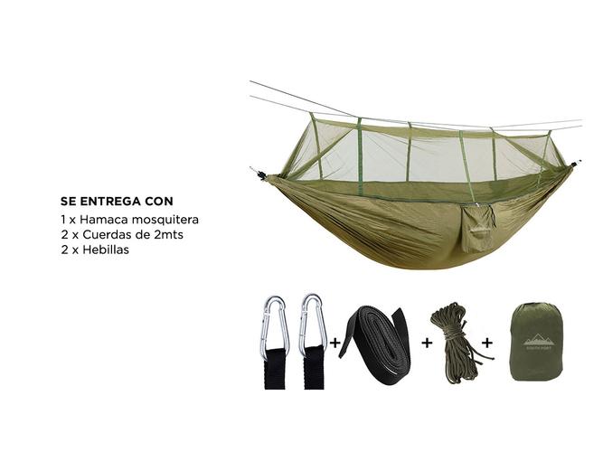 Hamaca Mosquitera Colgante South Port by GADNIC HAMMO500 Portátil - 5