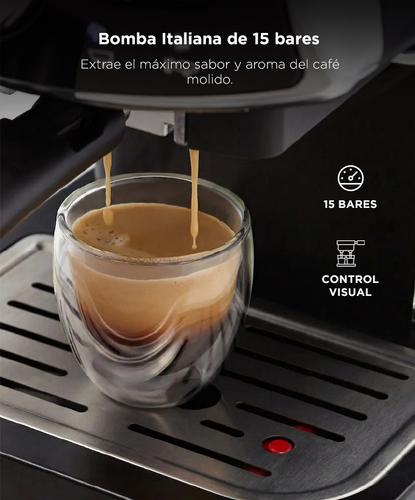 Cafetera Retro Espresso Hamilton Beach 40730AR 15 bar Espumador - 2