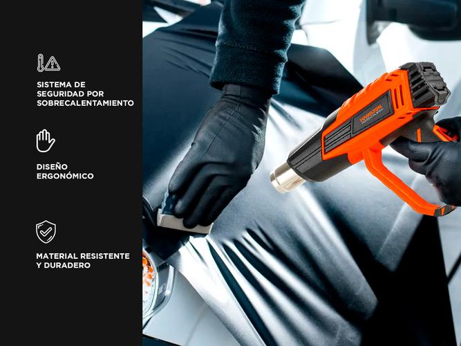 Pistola De Calor Hamilton Eléctrica 2000w 2 Temperaturas 350c  600c - 3