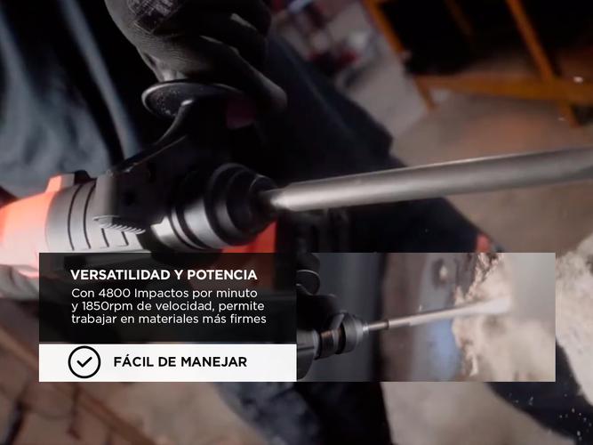 Rotomartillo Inalambrico Bateria Hamilton 2 Joules 20v Ult130 - 3