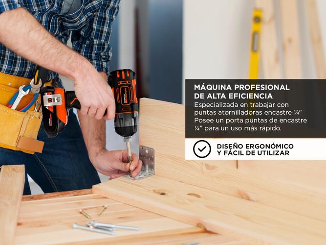 Atornillador Destornillador Inalambrico Hamilton Vel Variable Led 3000rpm ULT112 - 2