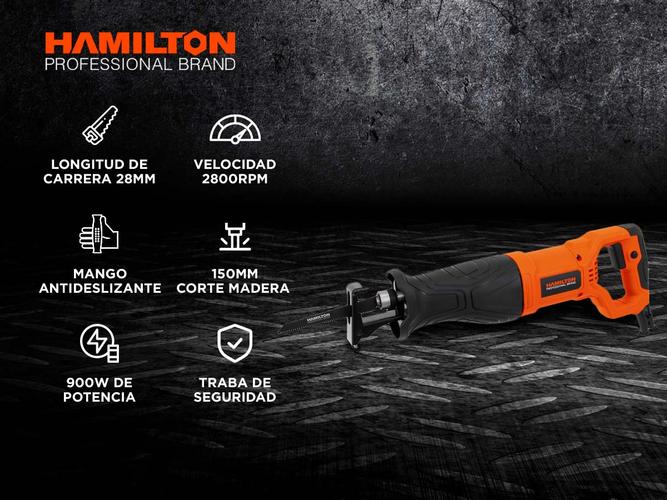 Sierra Sable Hamilton 900w 2800rpm 150mm HRS001 - 1