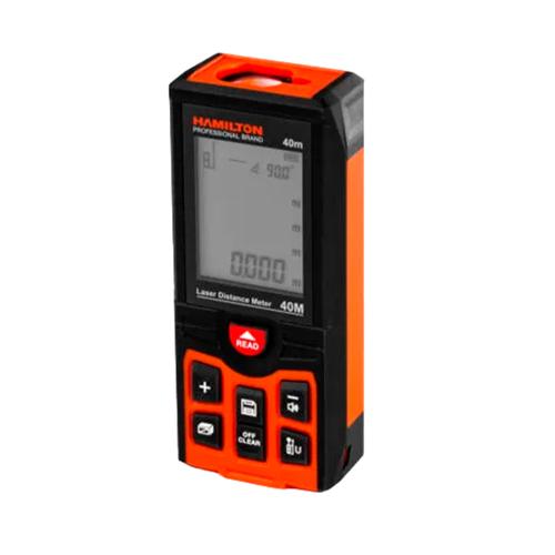 Medidor de Distancia Laser Hamilton 40 Metros 2mm MD40 - 0