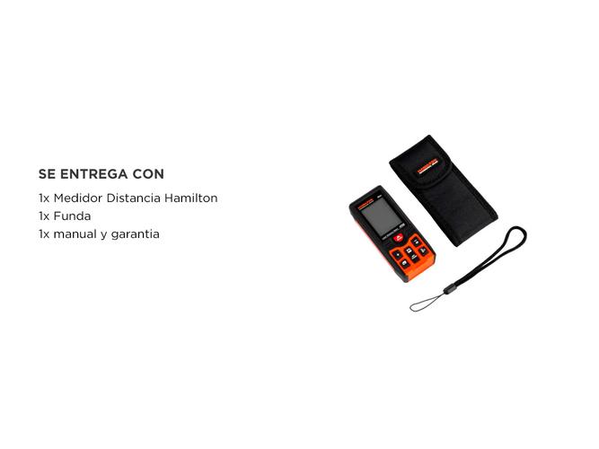 Medidor de Distancia Laser Hamilton 40 Metros 2mm MD40 - 4
