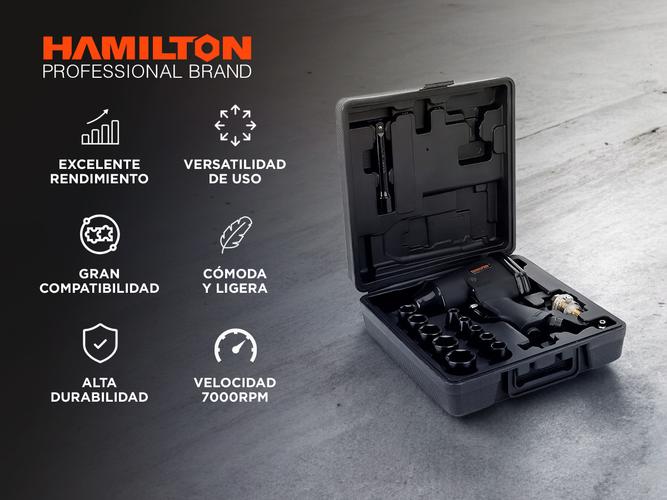 Llave Impacto Neumática Hamilton HN10K - 1