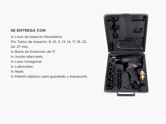 Llave Impacto Neumática Hamilton HN10K - 5