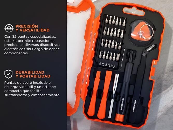 Kit de Puntas de precisión Para Celulares Hamilton JP32 - 2