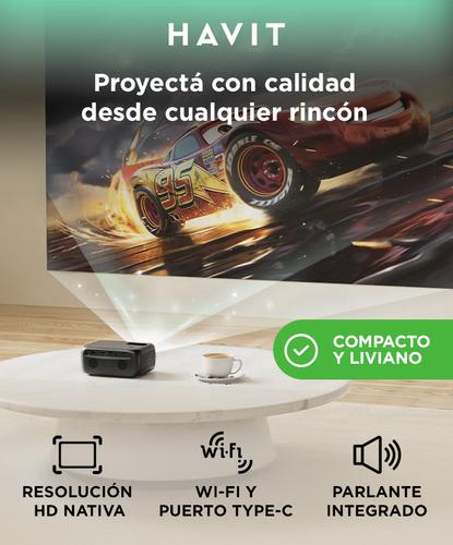 Proyector Havit PJ221-EU 3800 lúmenes 1080p - 1