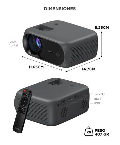 Proyector Havit PJ221-EU 3800 lúmenes 1080p - 3