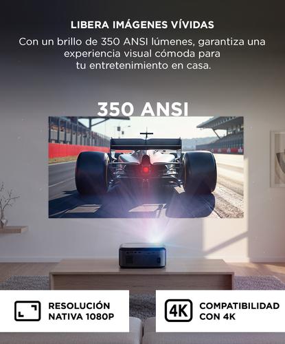 Proyector Inteligente Havit PJ219 Pro Full HD 1080p 14000 Lúmenes Android TV  - 3