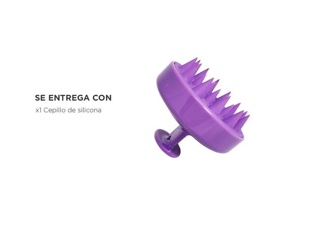 Masajeador De Cuero Cabelludo Gadnic Cepillo De Silicona  - 5