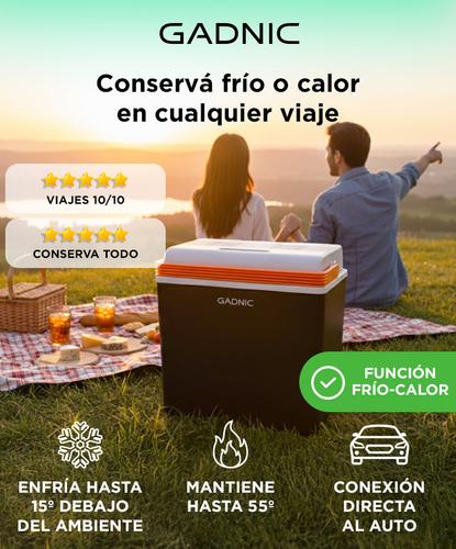 Heladera Portátil Gadnic H700 Eléctrica 12v 20Lts Conserva Frío y Calor - 1