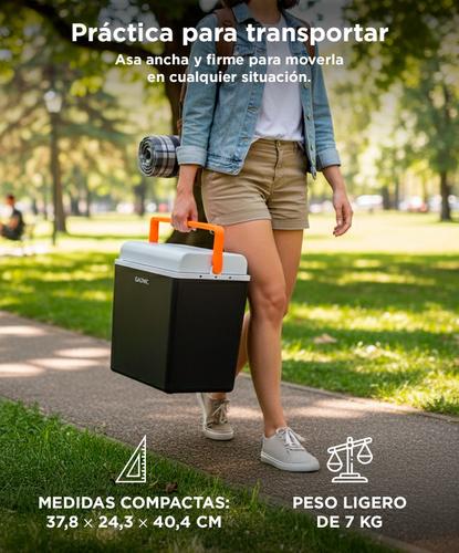 Heladera Portátil Gadnic H700 Eléctrica 12v 20Lts Conserva Frío y Calor - 4