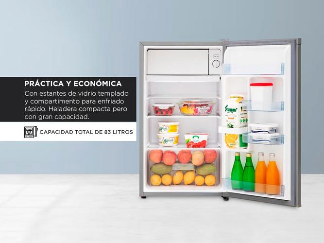 Heladera Philco Bajo Mesada MiniBar PHBM093P 90 Litros Plata - 2