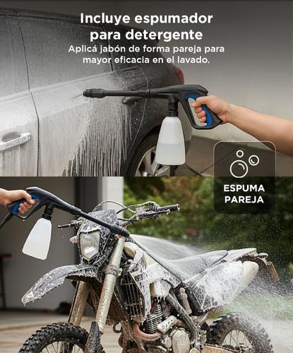 Hidrolavadora Gadnic KP1000 Alta Presión 1400w 120Bar Microfibras - 3