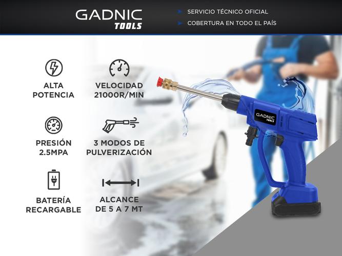 Hidrolavadora Gadnic De Alta Presión Inalambrica  - 1