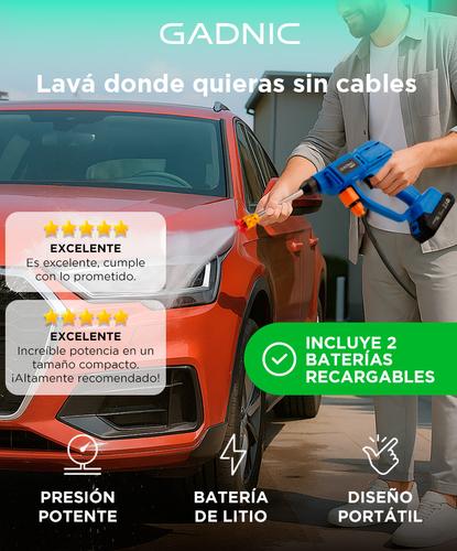 Hidrolavadora Gadnic De Alta Presión Inalambrica  - 1