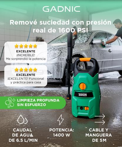 Hidrolavadora Gadnic eléctrica 1400W Alta Presión  - 1