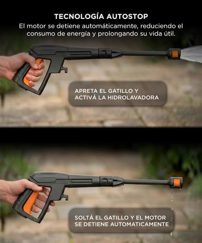 Kit Hidrolavadora Gadnic 1400W - Aspiradora de Tacho Gadnic 20L 1200W Para Polvo y Liquido - 4