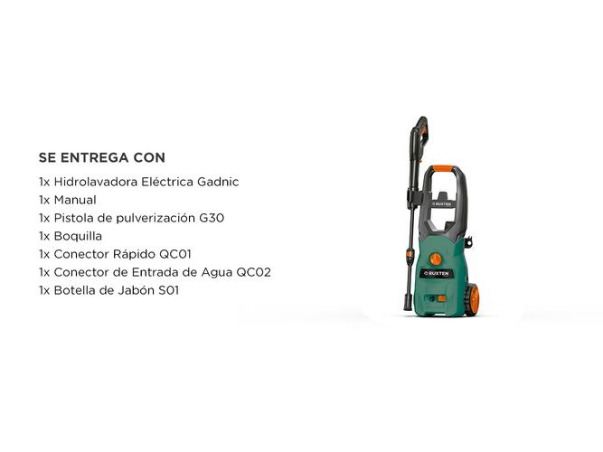 Hidrolavadora Eléctrica Gadnic 110 Bar RHI1402 - 6