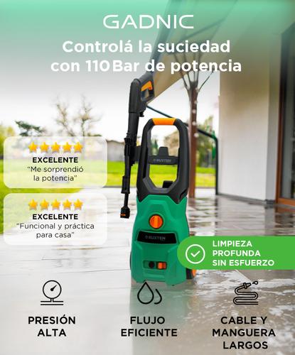 Hidrolavadora Eléctrica Gadnic 110 Bar RHI1402 - 1