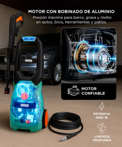 Hidrolavadora Eléctrica Gadnic 110 Bar RHI1402 - 2