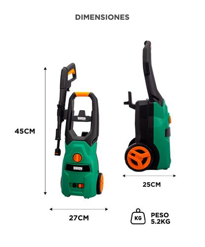 Hidrolavadora Eléctrica Gadnic 110 Bar RHI1402 - 5