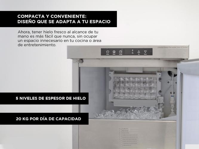 Fabricadora De Hielo Moretti Cube 20 - 3