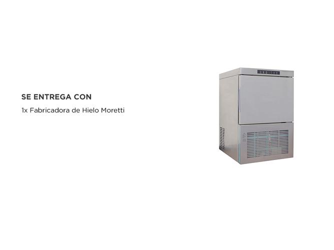 Fabricadora De Hielo Moretti Cube 20 - 5