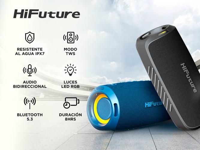 Parlante Portátil HiFuture Gravity Inalámbrico  - 1