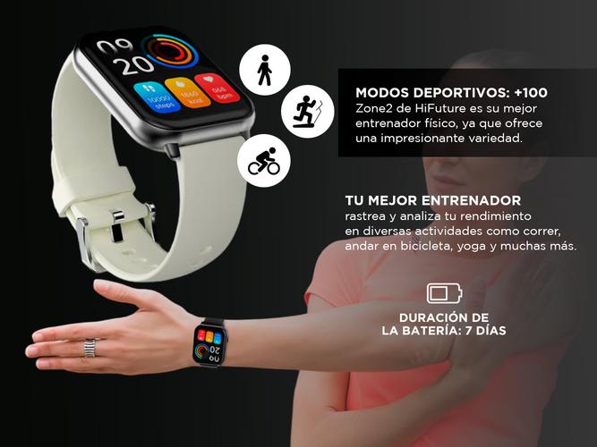 Smartwatch HiFuture Zone2 con Modo Deportivo - 3