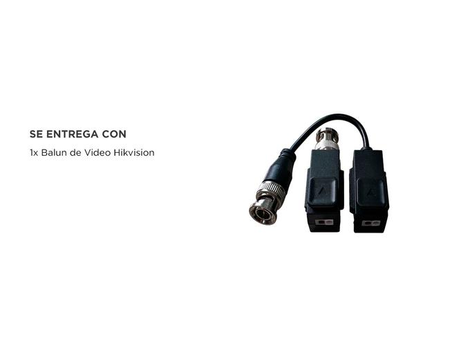 Balun Par Video Hikvision Tranmisor de Video FULL HD CCTV - 4