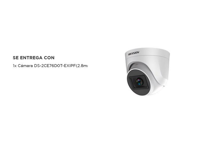 Cámara de Seguridad Hikvision Domo Ds-2ce76d0t-Exipf 2 MP Interior - 4