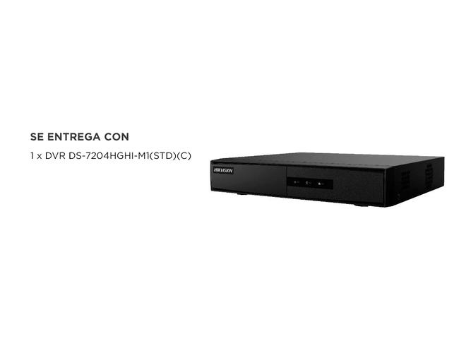 Grabadora DVR Hikvision 4 Canales DS-7204HGHI-M1 720p - 6