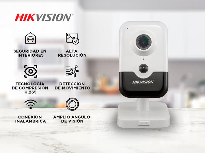 Cámara de Seguridad Ip Wifi Hikvision DS-2CD2423G0-IW 1080p De Interior 2mpx 28mm Audio - 1