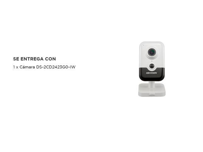 Cámara de Seguridad Ip Wifi Hikvision DS-2CD2423G0-IW 1080p De Interior 2mpx 28mm Audio - 4